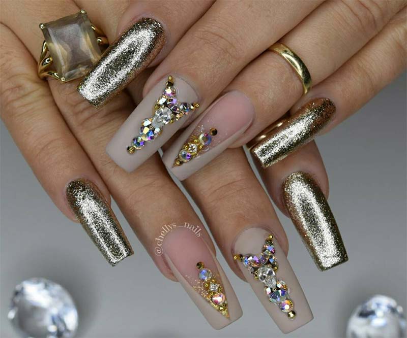 Rhinestones | 3D Design | Foil